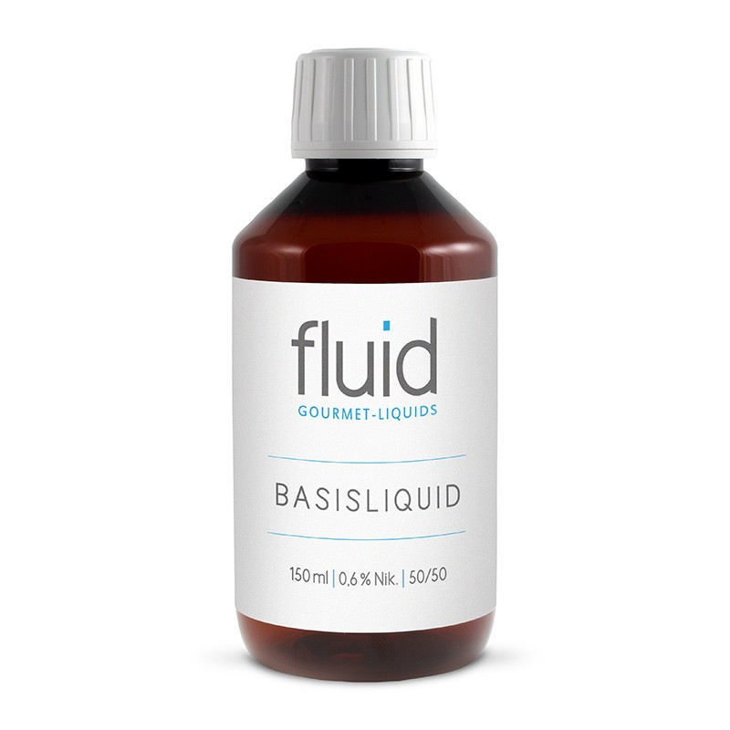 fluid Base 150 ml, 03 mg/ml, VPG 50-50 - Fluid Gourmet Liquid Swiss - E- Zigaretten, E-Liquid, Aromen und Basen mit Nikotin. Direkt vom Hersteller  zum Bestpreis.