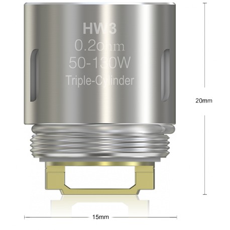 Eleaf HW3 Triple Cylinder 0,2 Ohm, 5 Stück