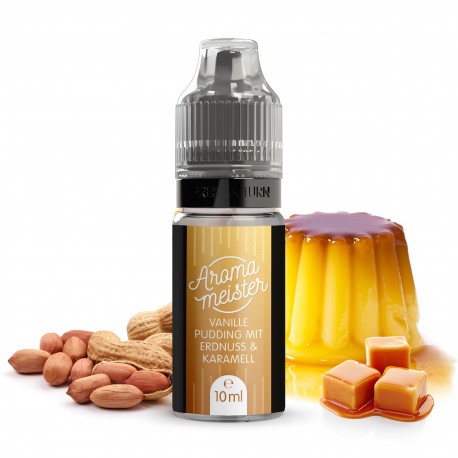 Aromameister Vanillepudding & Erdnuss & Karamell Aroma 10ml