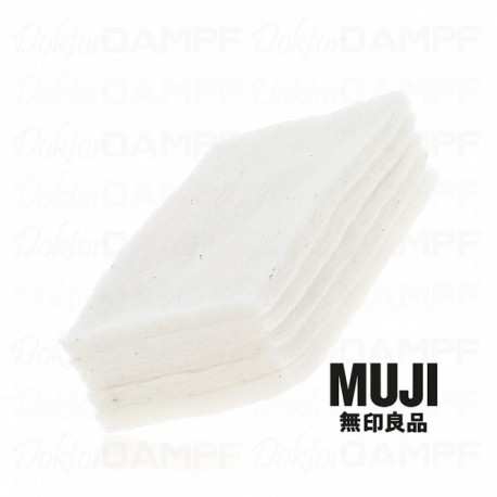 Muji Wattepads, ungebleicht