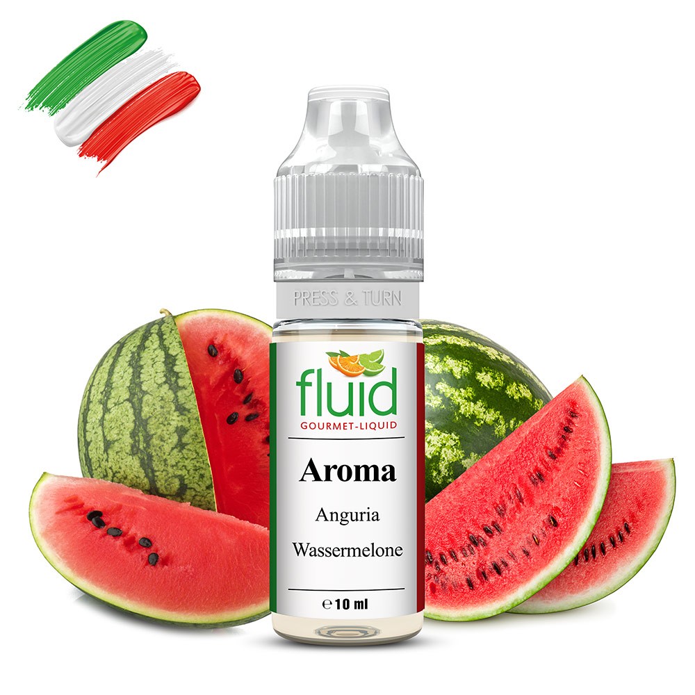 Wassermelone Aroma (Original FlavourArt Italien) - Fluid Gourmet Liquid  Swiss - E-Zigaretten, E-Liquid, Aromen und Basen mit Nikotin. Direkt vom  Hersteller zum Bestpreis.
